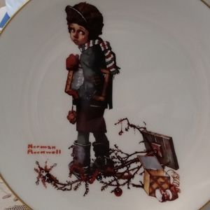 Bundle of Three Norman Rockwell 1978 Plates
